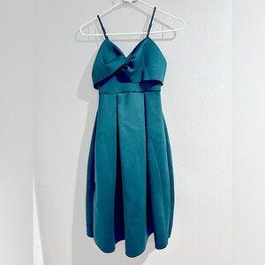 ASOS Green Dress Twisted for Women Size S